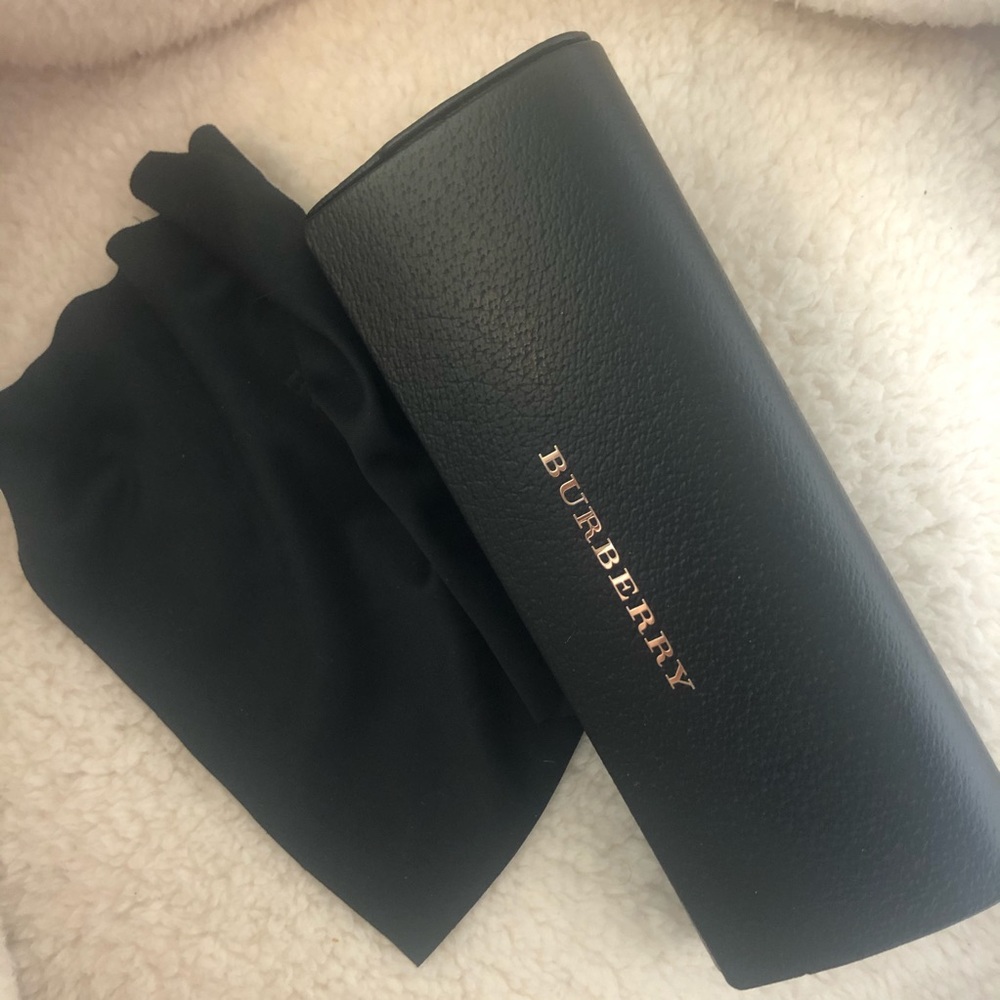 Burberry case and cleaning cloth